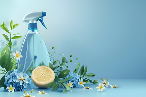 Uśmiechnięty stolarz w swoim zakładzie stolarskim