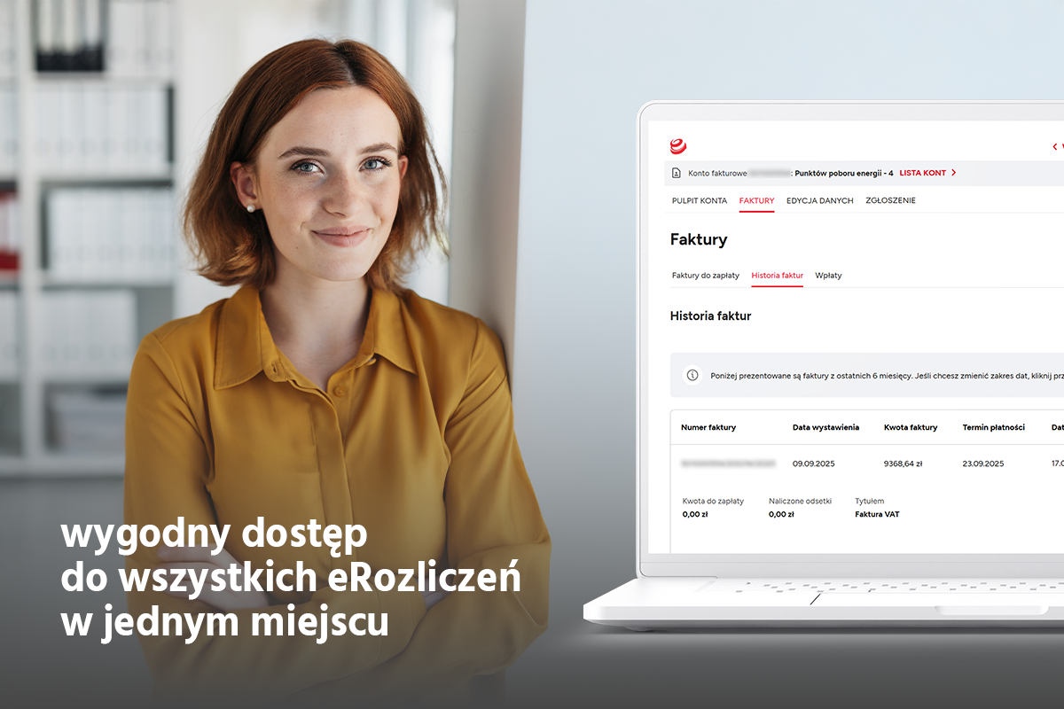 Wygodny dostęp do Twoich eFaktur w serwisie ENERGA24